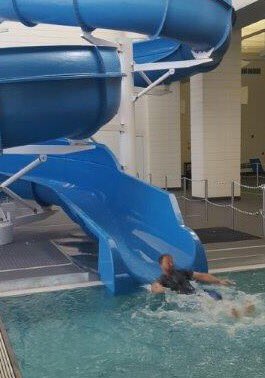 parknrecdir's tweet image. Tossed out of the fast slide at the #edenprairiecommunitycenter #funpool. Happy spring break.