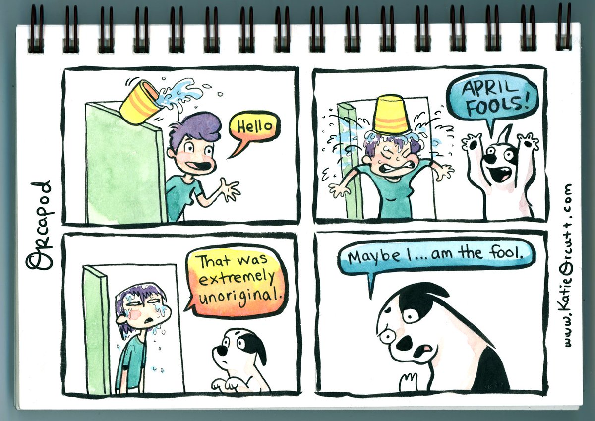 #APRILFOOLS Gizmo doesn't TALK... #aprilfoolscomic #originalcomic