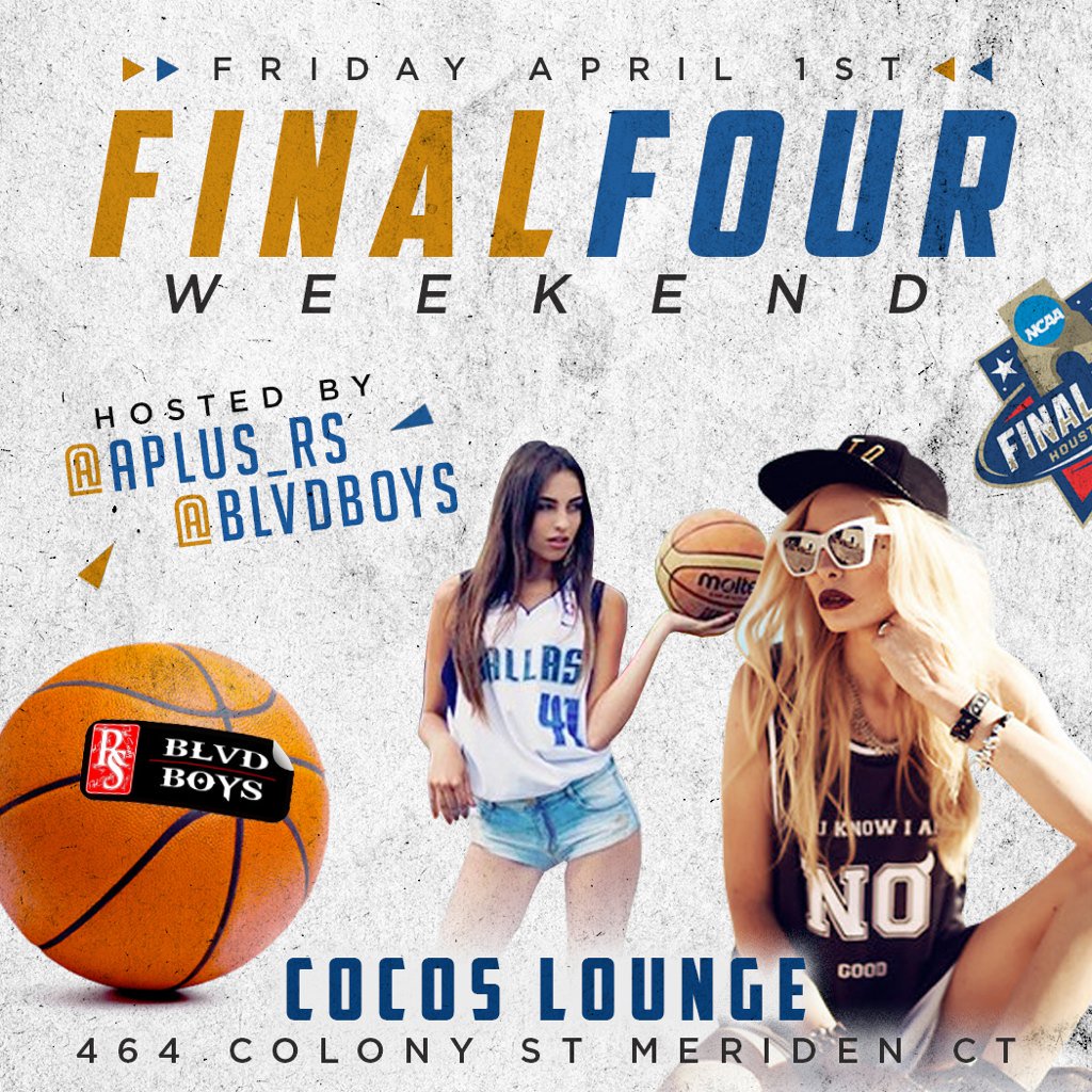 Tonight‼️#FinalFourWeekend PULL-UP, WE LITT❗️