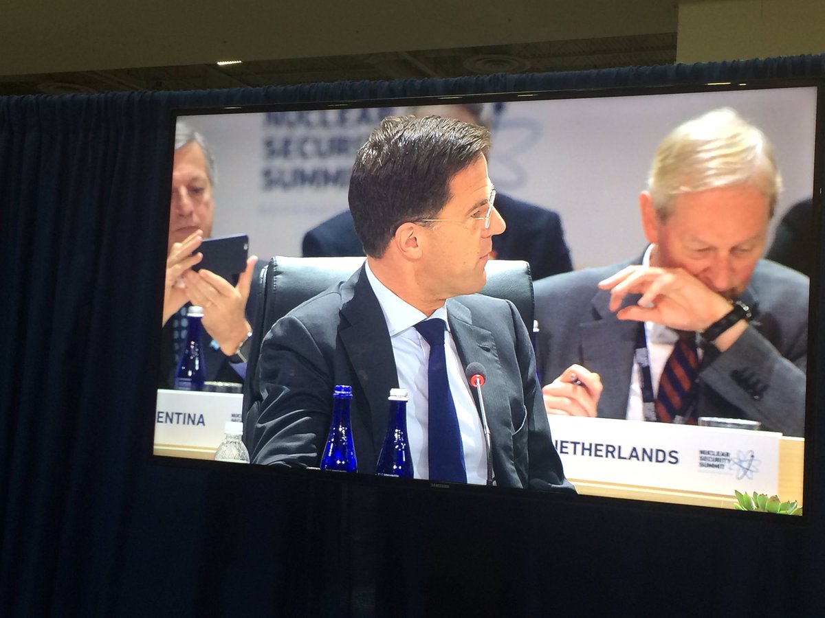 .<a href="/MinPres/">Dick Schoof</a> thanks President Obama for his initiative for the first Nuclear Summit &amp; reports progress since #nss2014