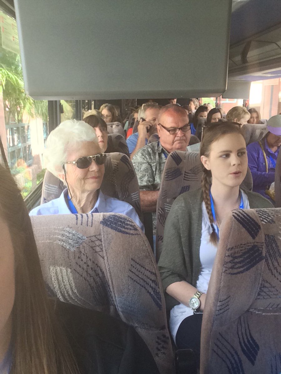 FlaFarmBureau's tweet photo. Buses are loaded! We're heading out to our farm tours in Palm Beach and Broward Counties! #Southern16 https://t.co/KwmNglbsdY
