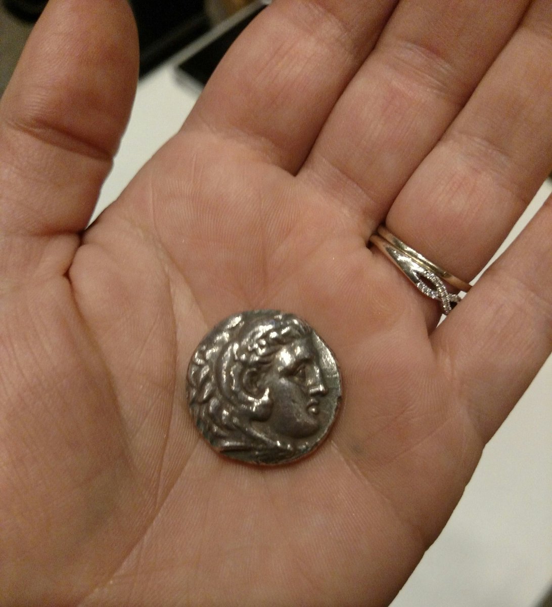 MrsDownNMS's tweet photo. Thank you so much Dr. Straughn for teaching us about archaeology & Alexander the Great! #7Procks #7PurpleSS https://t.co/Hvz683c9cq