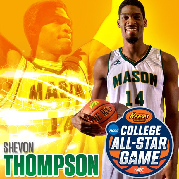 MasonMBB's tweet photo. Good luck Shevon in the Reese's College All-Star Game today! #WeAreMason https://t.co/iQLYWbRpGx
