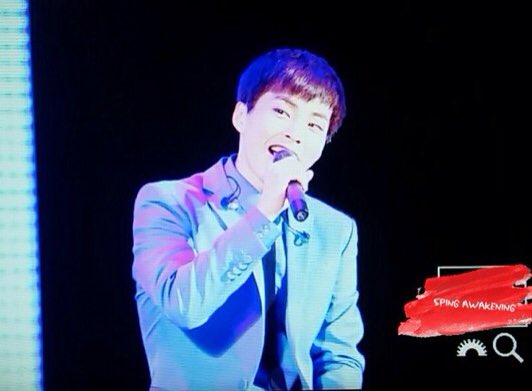 BabyXiuHan90's tweet photo. [PREVIEW] 160401 XIUMIN - Secret Night at LOTTE WORLD 
cr. Spring Awakening https://t.co/k9z726EXid