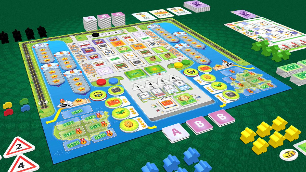 TabletopiaGames's tweet photo. Automania by @AportaGames is on Tabletopia!
Run a car factory and try to produce the most popular cars in the market https://t.co/gEjv0f3A78