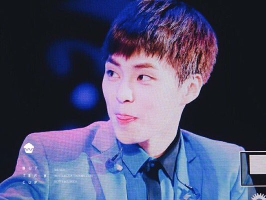BabyXiuHan90's tweet photo. [PREVIEW] 160401 XIUMIN - Secret Night at LOTTE WORLD 
cr. Buttercup0326 https://t.co/tWKclp51We
