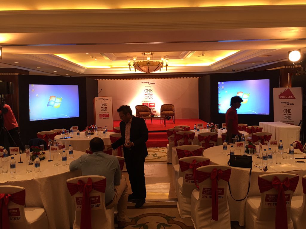 BBCRosAtkins's tweet image. To my interview with @ranakapoor_   use #BBC1on1 from 7pm In Mumbai (2 hrs' time). His verdict on Indian economy.