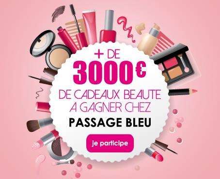 PassageBleu's tweet photo. C'est parti! le #moisdelabeauté #passagebleu vous gâte avec +3000€ de cadeaux beauté.Jouer : https://t.co/I4inUKQb12 https://t.co/CP9oPoOAku