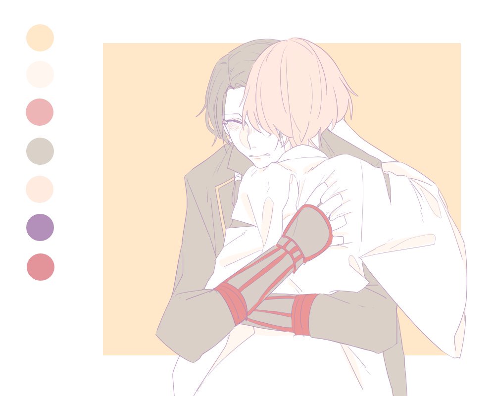 ずっと前のタグ絵
一つ力尽きて塗ってない😂 