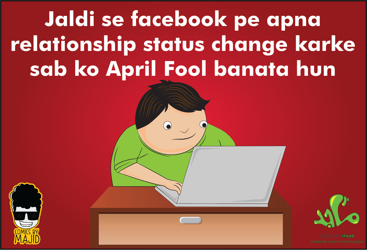ComicsByMajid's tweet photo. #AprilFools #AprilChullDay #April1st #ComicsByMajid #Pakistan https://t.co/Bds81LQEFm