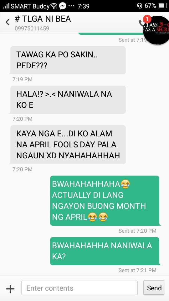 vanillajeon_'s tweet photo. April Fools Day 
#1stAPRIL 
#1stvictim😂 https://t.co/crqBwk5JIQ