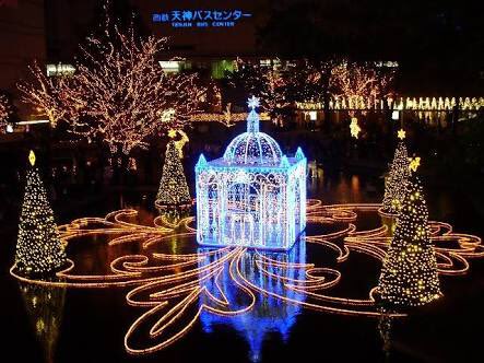 うたまる 警固公園イルミネーションだっ T Co Tjlcbts4w4 Twitter