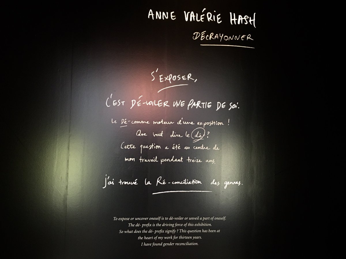 Aujourd'hui c'est l'inauguration de l'exposition "Decrayonner" 
J'ai hâte de connaitre vos réactions