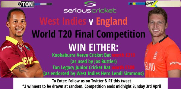 SeriousCricket's tweet photo. #COMPETITION time - Follow&amp;RT to #Win either a @KookaburraCkt Verve 600 Bat (£210) or Ton Legacy Junior Bat (£100) https://t.co/s9JgzkxJbF
