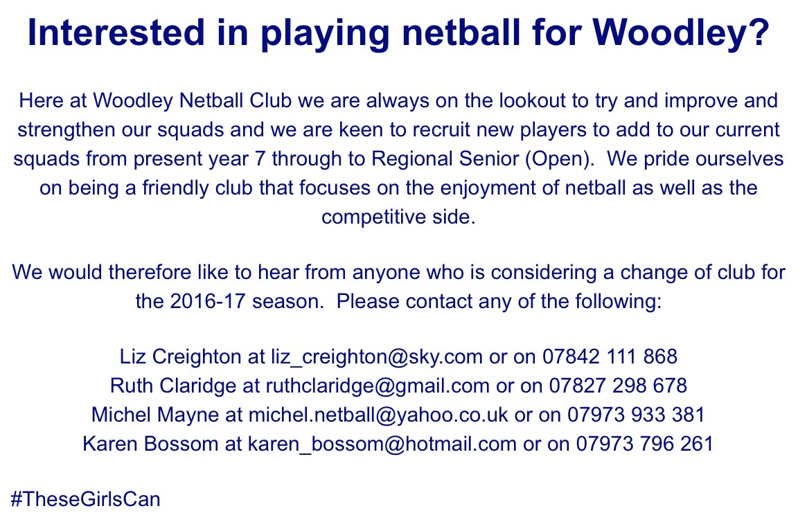 If you're interested in joining WNC please see info in the twit pic below.  We look forward to hearing from you!