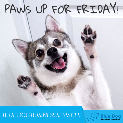 FortisPay's tweet photo. Paws up for #Friday! Have a great #weekend.
https://t.co/u706ddb4Ce
#BlueDog #BusinessServices #tgif #laidbackfriday https://t.co/vucmQGT03S