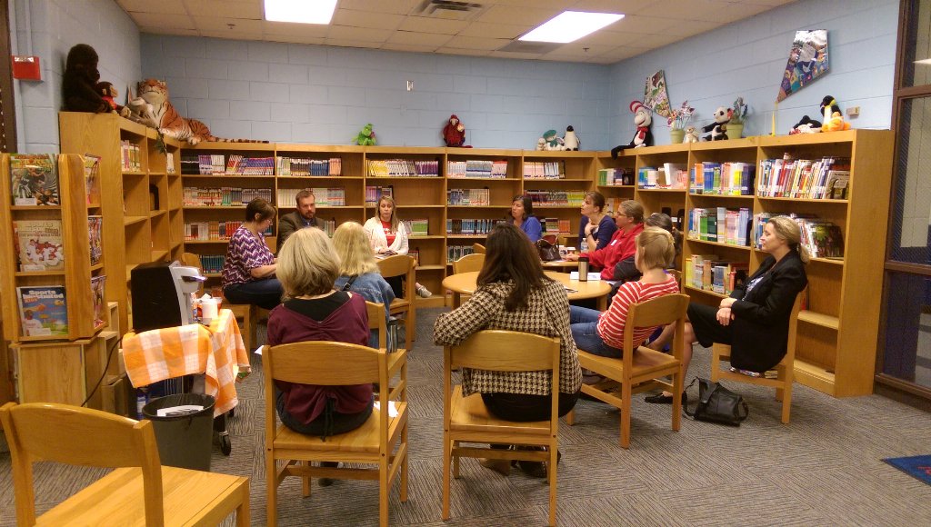 SueFether's tweet photo. Principal Chat with Principal Gardner and STEAM Coordinator, Ms. Garmon from SSCMS @SDE_principal https://t.co/FPfq1wHQEZ