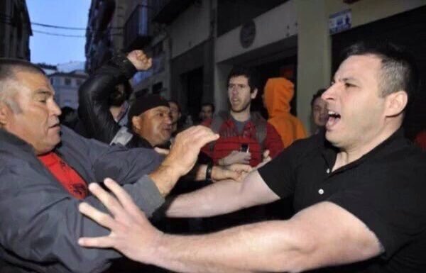 Colmenero's tweet photo. No entiendo este hasthtag #JusticiaParaBodalo pero si ya se ha hecho justicia metiéndolo en la cárcel por agresión. https://t.co/4xiwRoDGNh