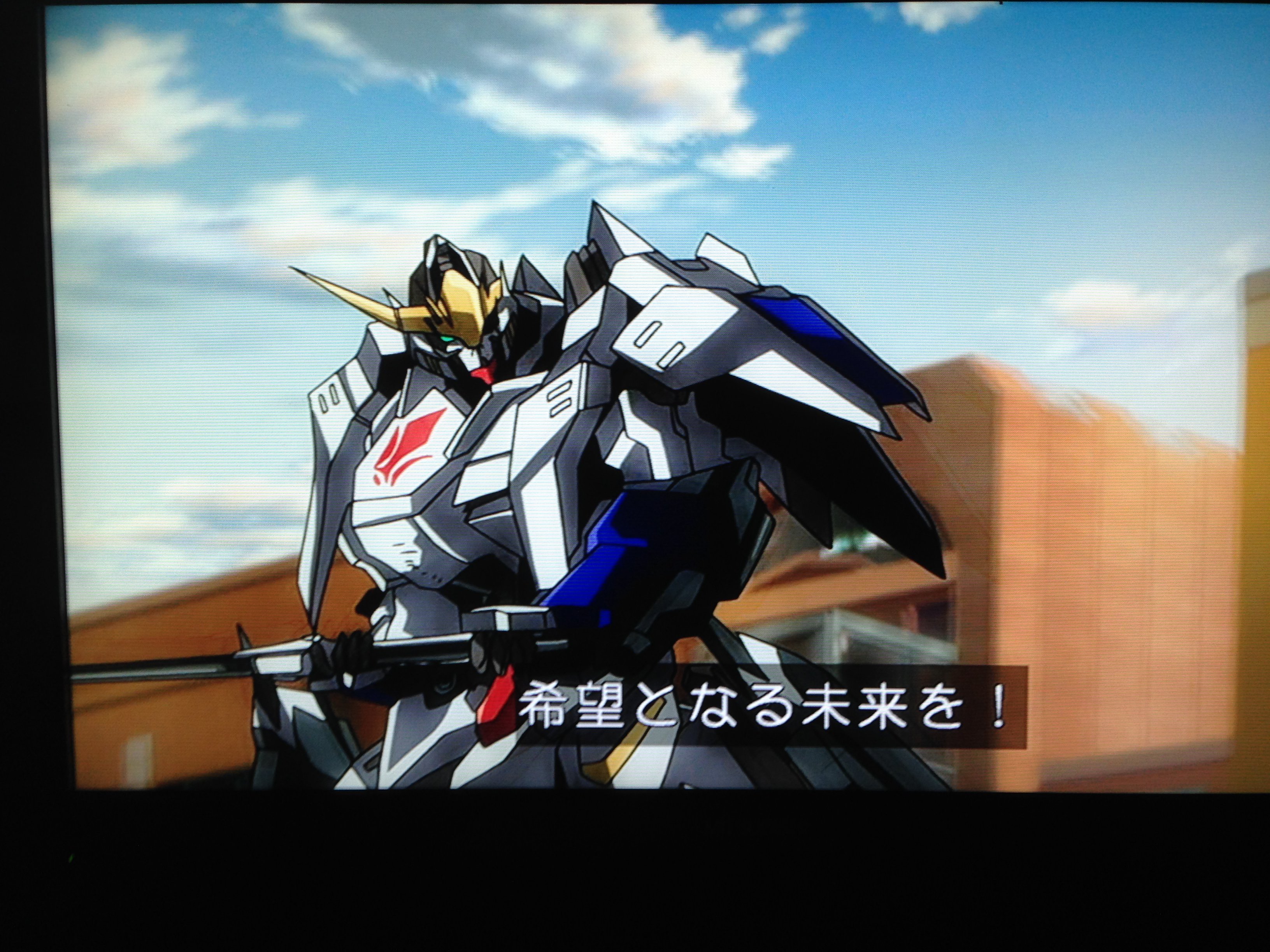 Katsumi K Atsum I G Tekketsu 第25話 グレイズ アイン の左腕を装甲とフレーム一緒に太刀で切り落とすバルバトス 驚くアイン こいつの使い方 やっと分かった と三日月 T Co Smprmixqgw Twitter