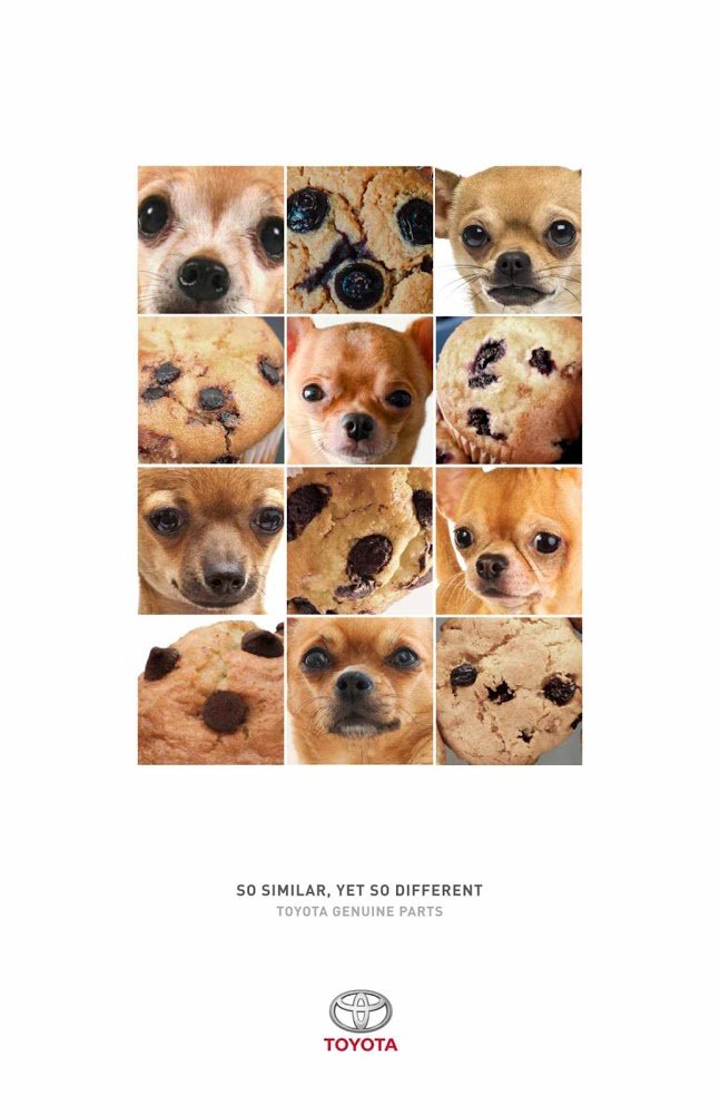 publiteria's tweet photo. #Print Tellement similaires, mais si différents. Les mèmes utilisés dans la dernière campagne #Toyota w/ @HavasTribu https://t.co/btSXf4B1Ym