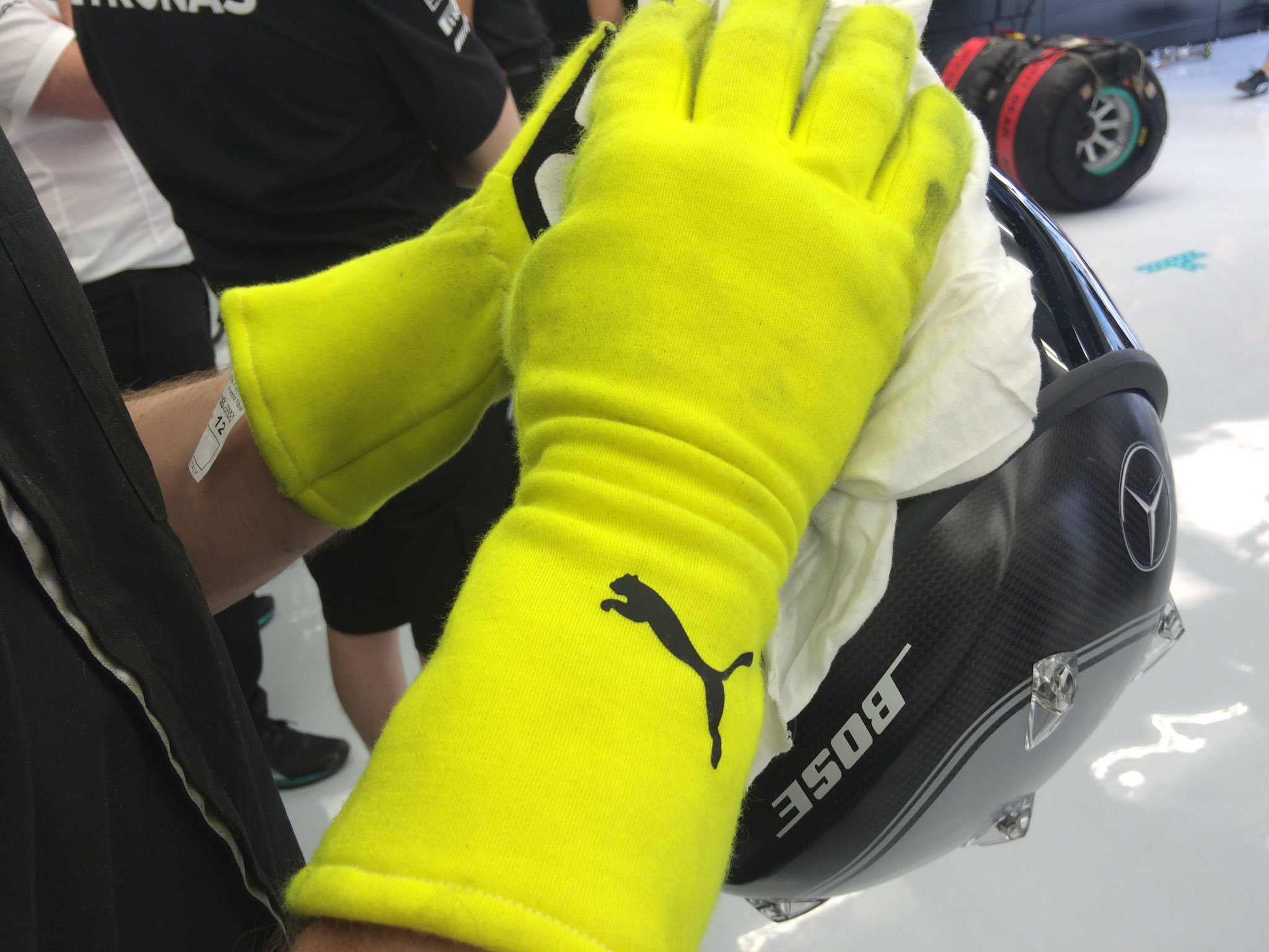 Amg driving online gloves