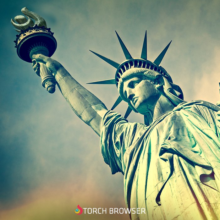 TorchBrowser's tweet photo. If you believe #TorchBrowser stands for freedom, join the petition to redesign Lady Liberty! https://t.co/SQvIOk93RW https://t.co/pQCPY4OXfc