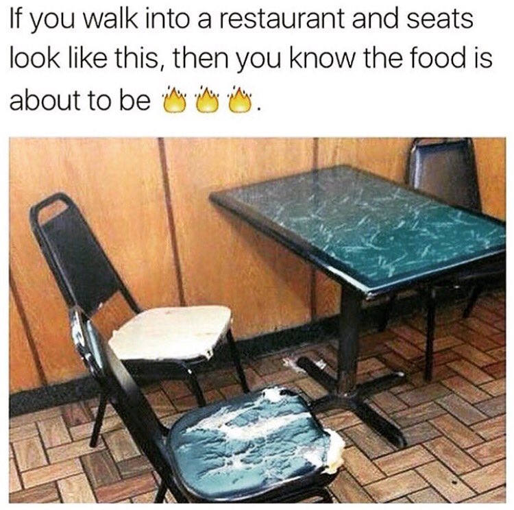 WORLDSTAR's tweet photo. This is actually so true.. we all know a restaurant like this 😂😭 https://t.co/RkvUJJizMo