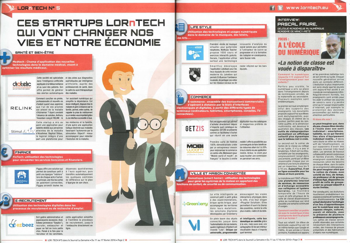 LaPAPiniere's tweet image. @RelinkDevice @piggou @GetZisApp @WeAreGreenberry dans l'édition spéciale @Lorntech du journal @Hebdo_LaSemaine !