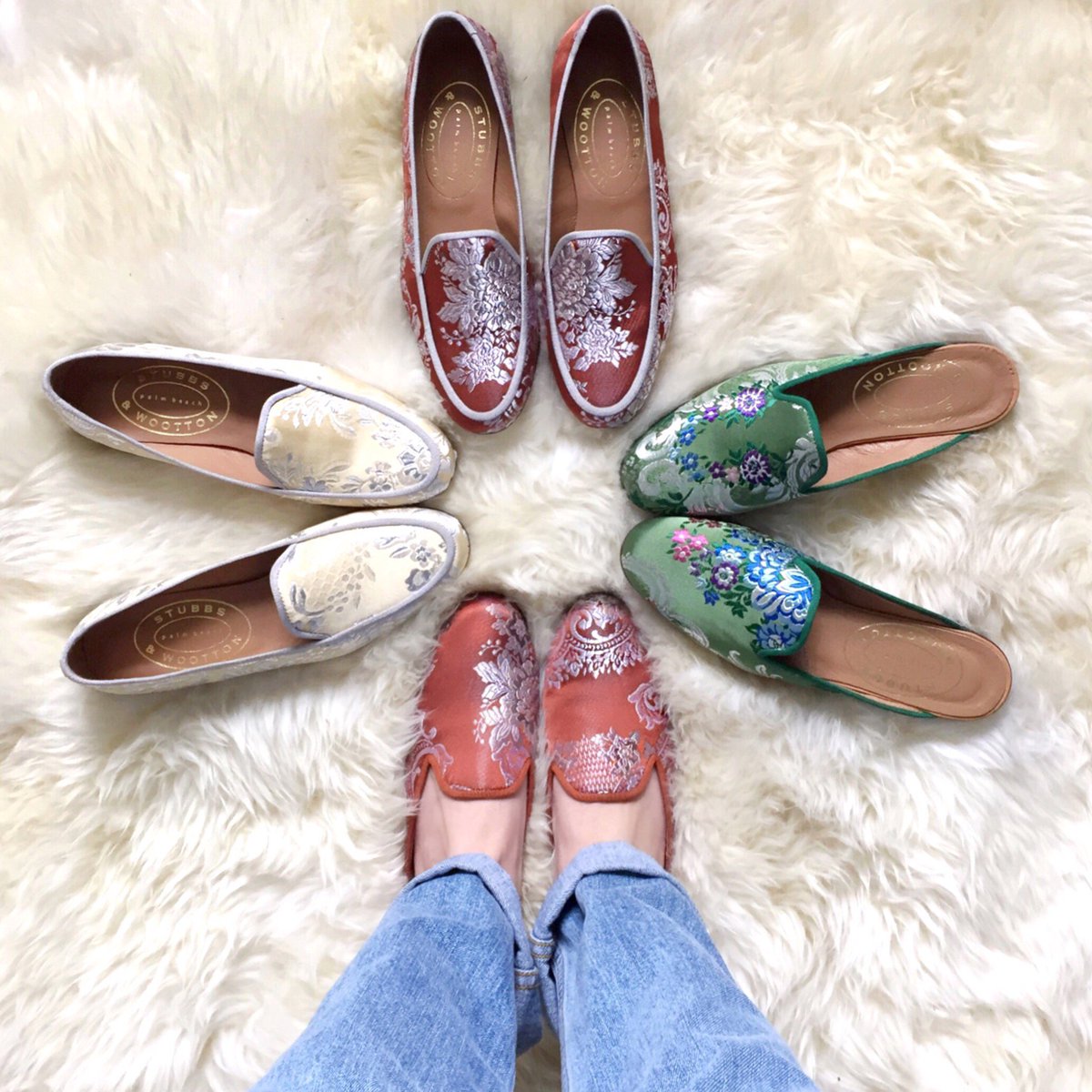 modaoperandi's tweet photo. Itโs all about perspective! #PreO the exclusive @stubbs_wootton #slippers now! #MadeForModa https://t.co/uWE6tO1CLd https://t.co/7KjerxHaSE