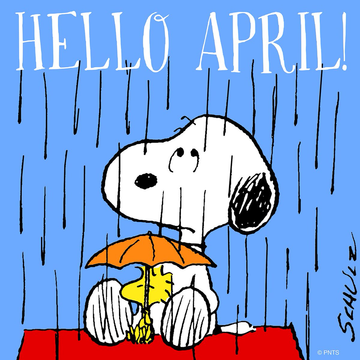 PEANUTS on Twitter: "Hello April! https://t.co/mdiyk9oCR3" / Twitter