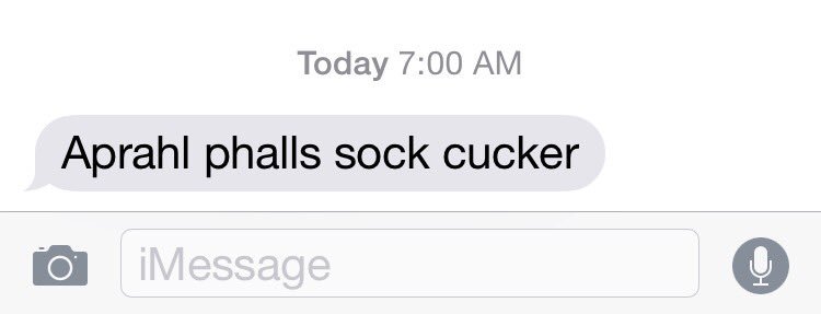 OlFetusFace's tweet photo. Thanks to @JimNorton, I have friends like @Kristi_Forbes sending these wonderful morning texts.
#AprilFolls https://t.co/7sS5rbCyzx