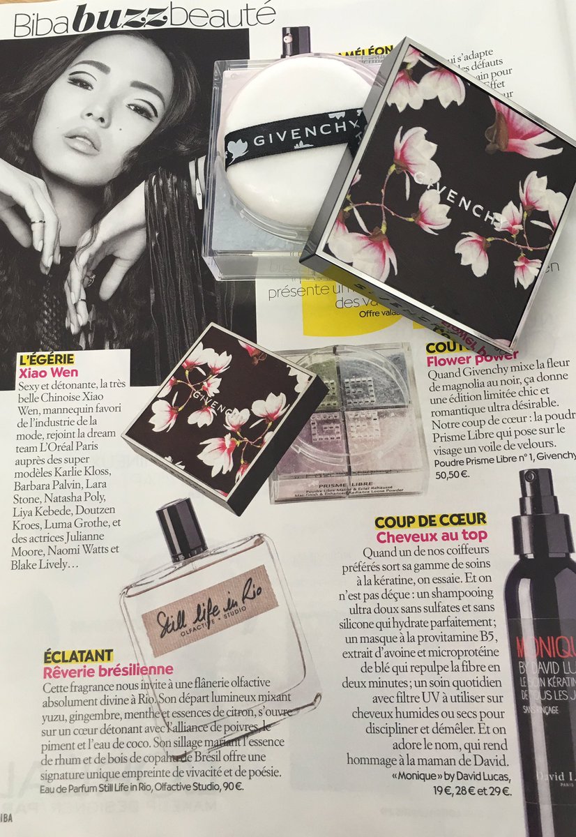 Chloe Loizon (@chloeloizon) on Twitter photo #LePrismeLibre de #GivenchyBeauty dans le #biba du mois d'Avril 🤗<a href="/Maiksy/">Maïlys Cusset</a> #LePrismeLibre de #GivenchyBeauty dans le #biba du mois d'Avril 🤗<a href="/Maiksy/">Maïlys Cusset</a>