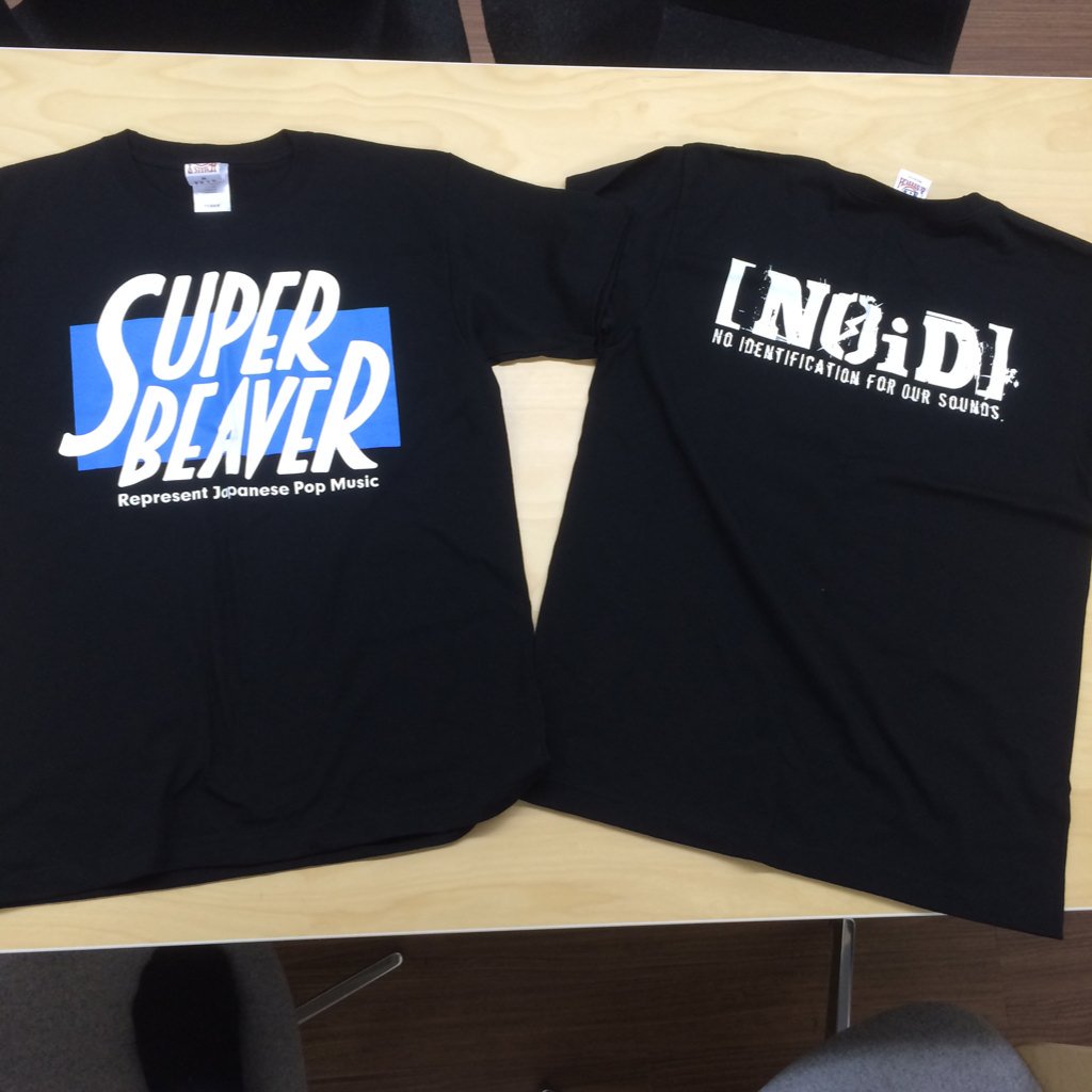SUPER BEAVER Tシャツ NOiD ロゴ レア SUPER BEAVER Tシャツ NOiD ロゴ レア 【公式通販】 SUPER BEAVER NOiD
