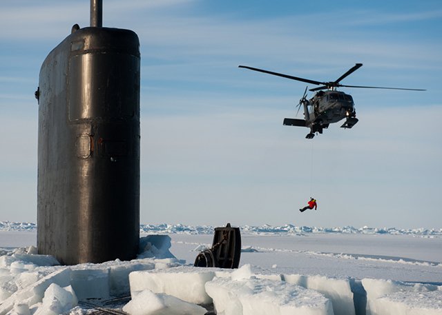 USNavy's tweet photo. #USNavy gains insight on #Arctic environment during #ICEX2016 - https://t.co/SwWuQF2GHE https://t.co/TW7MGjyAwn