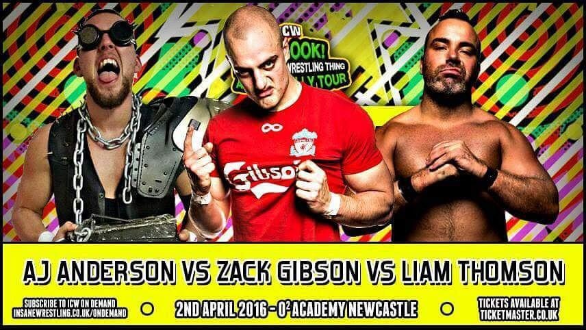 BadBoyLiamT's tweet photo. Saturday night @InsaneChampWres hits Newcastle ! https://t.co/E5qmxCxhKl