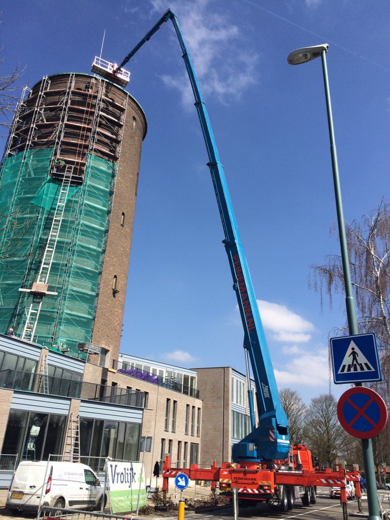 EurosupplyBV's tweet photo. Weer een mooi project in samenwerking met @Peinemann1954#hoogwerker#verhuur https://t.co/1XQNmbR2dr