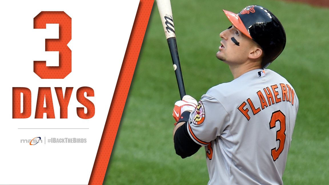 masnOrioles's tweet photo. OPENING DAY COUNTDOWN: Just three days separate us from Opening Day in Birdland!!! #IBackTheBirds https://t.co/iGy11wLQJs