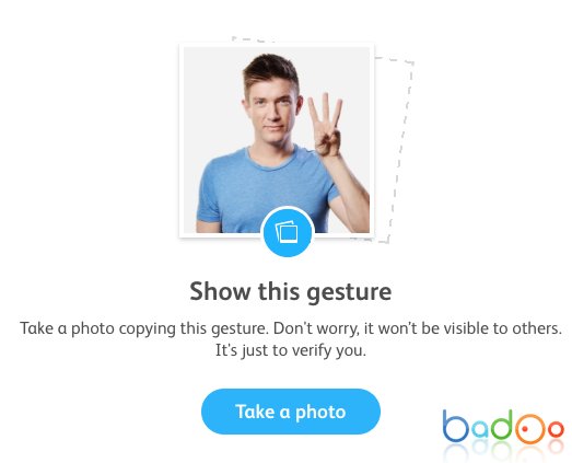 How to fake badoo photo verification
