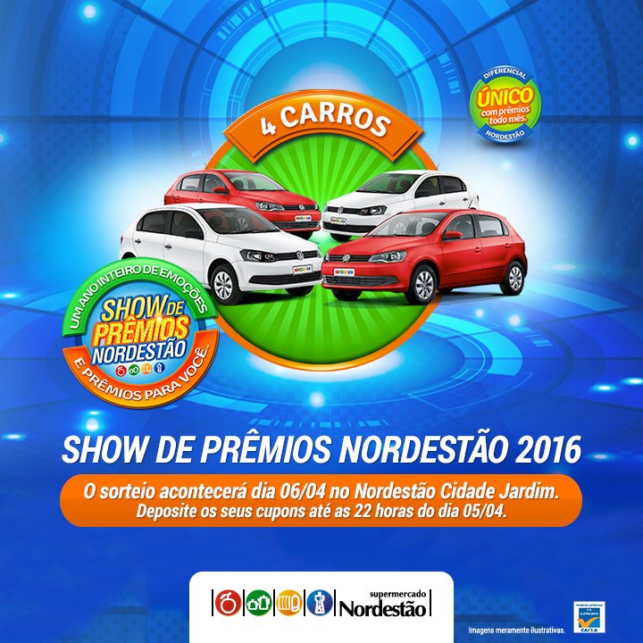 Mariz's tweet photo. RT @supernordestao: Deposite os seus cupons do Show de Prêmios até as 22h do dia 05/04 e continue participando. https://t.co/uxtIbTYU9p