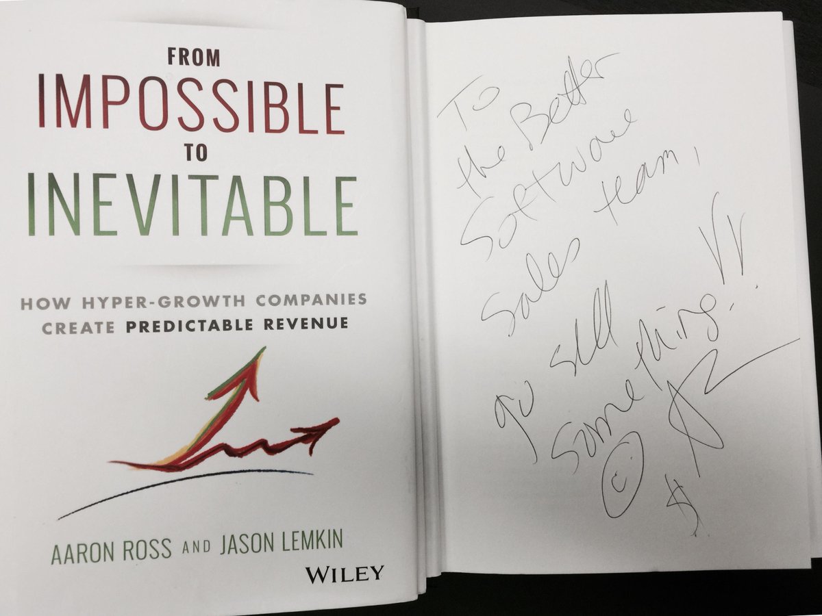 ByBetterCo's tweet photo. "Go sell something". Thank you @motoceo for inspiring our #sales team! #fromimpossible https://t.co/kKMmcoQjej
