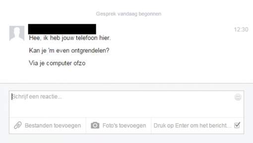Dieven worden steeds brutaler = Dief vraagt of telefoon ontgrendeld kan worden ow.ly/10aUMa