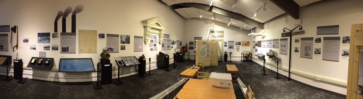 BarronRedAmy's tweet photo. Last morning of installation. Only finishing touches left. @MMCExhibit https://t.co/i9NKERXc6t