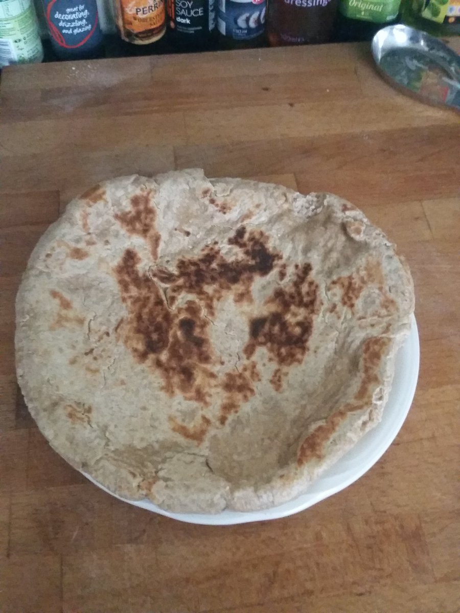 kymbatter's tweet photo. Pretty sure I could knock someone out with this...it's a bit solid :(
At least I tried though :D
#VikingCooking https://t.co/oP4PEzaj5G