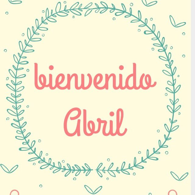 RELAJADOSS's tweet photo. Bienvenido ABRIL #buenosdias #GenteLinda #relajados #emprendimiento #AcciónSocial #nutrición https://t.co/hH8pCDShPl