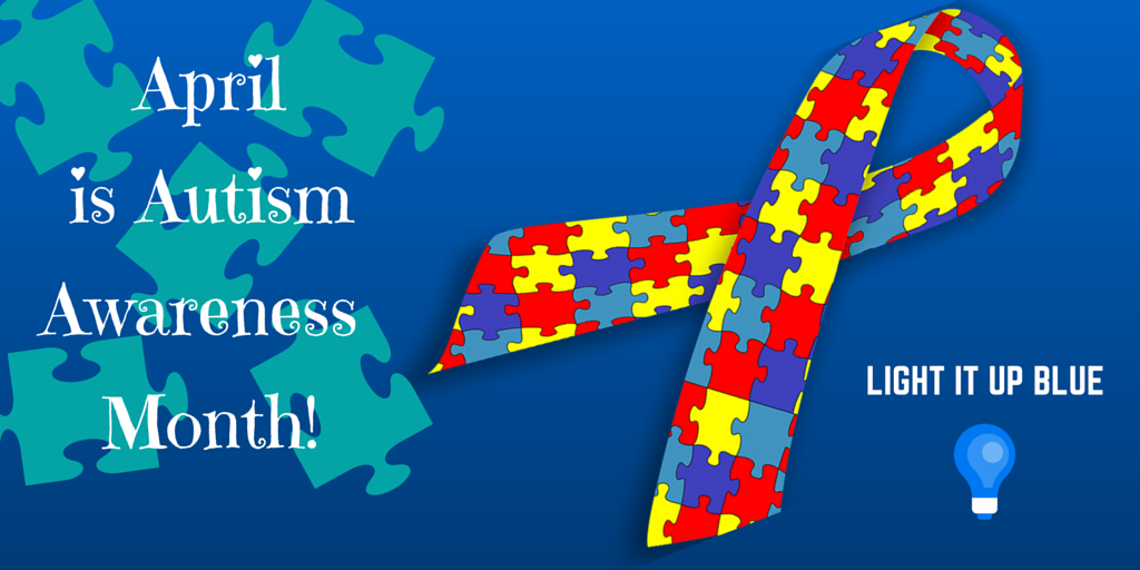 StampStigma's tweet photo. It's officially #AutismAwareness Month! Remember to Light It Up Blue! #LIUB https://t.co/Ypv53YPyrG
