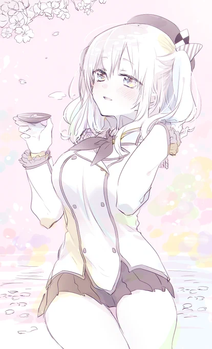 桜満開で綺麗ですね～ 