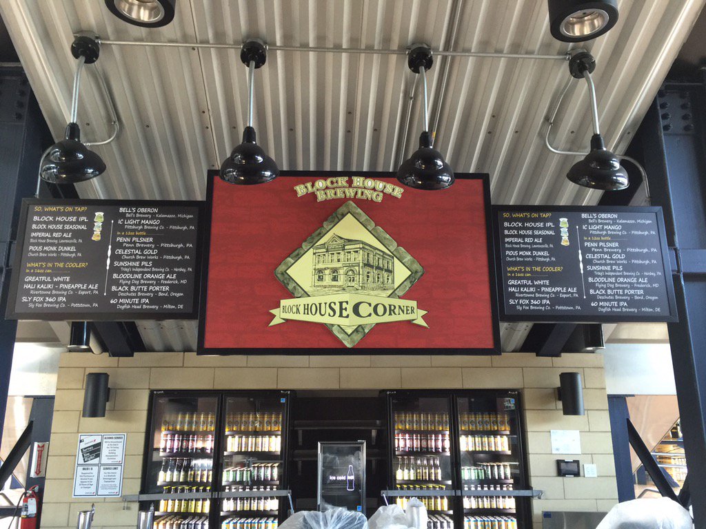 BlockHouseBrews's tweet photo. We are excited to present our Block House Brewing bar in PNC Park for the 2016 @Pirates season! https://t.co/RVO4Jb0RGN