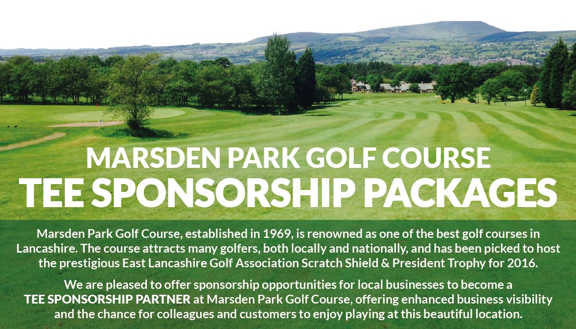 Tee Sponsorship available <a href="/MarsdenParkGC/">Marsden Park G.C</a> from less than £1.50 a day! 
DM us for more info! 
#Pendle #Sponsorship