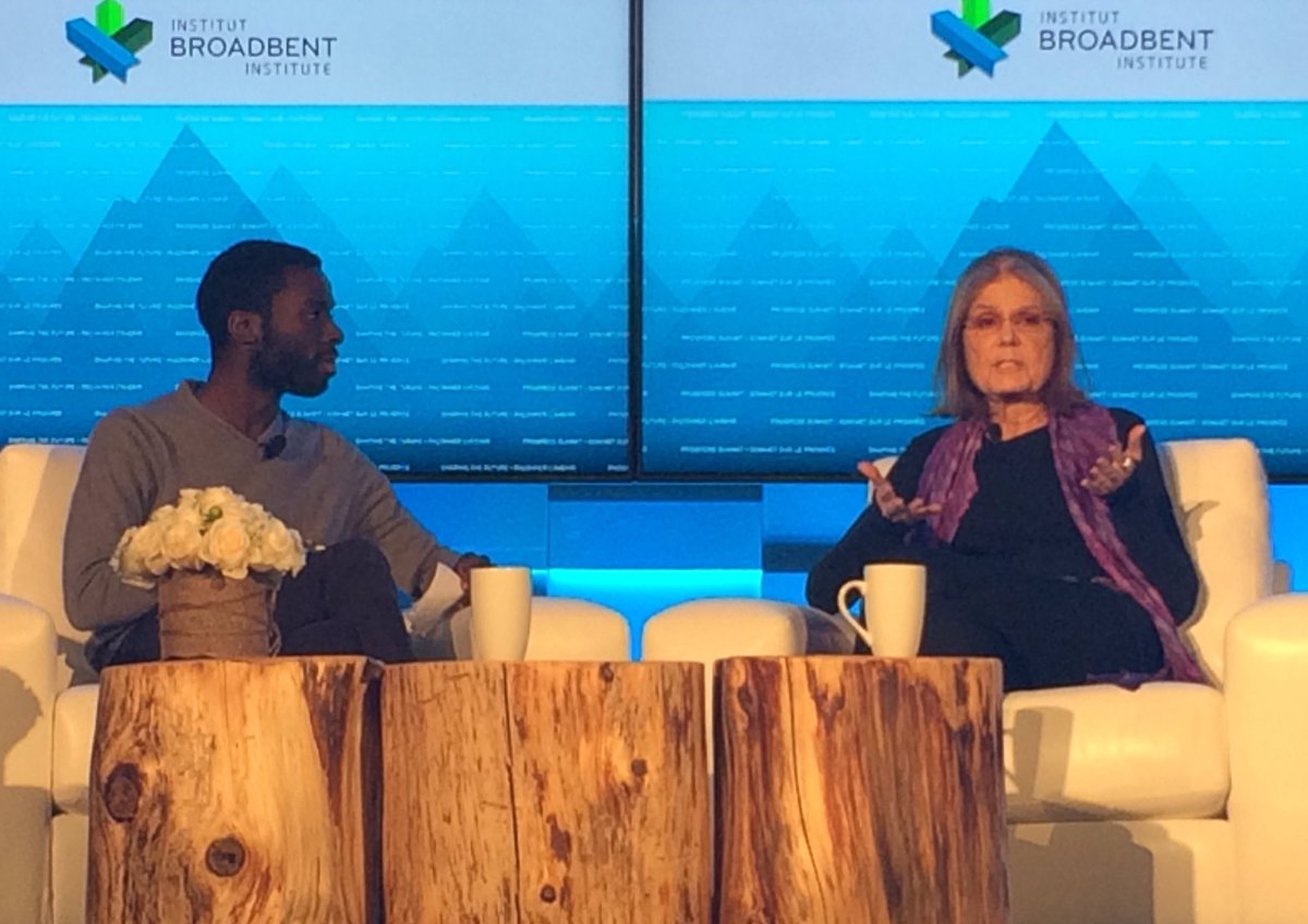 meslin's tweet image. "The best argument against elitism is that it's boring" ~ Gloria Steinem, at #prgrs16