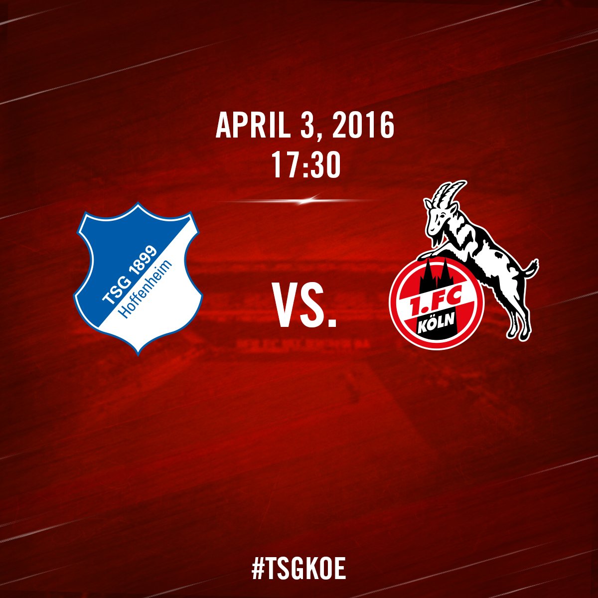 1. FC Cologne on Twitter "Set your clocks! In 48 hours Bundesliga_EN returns for all effzeh